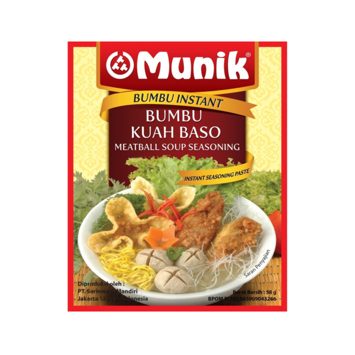 Munik Bumbu Instant Bumbu Kuah Baso