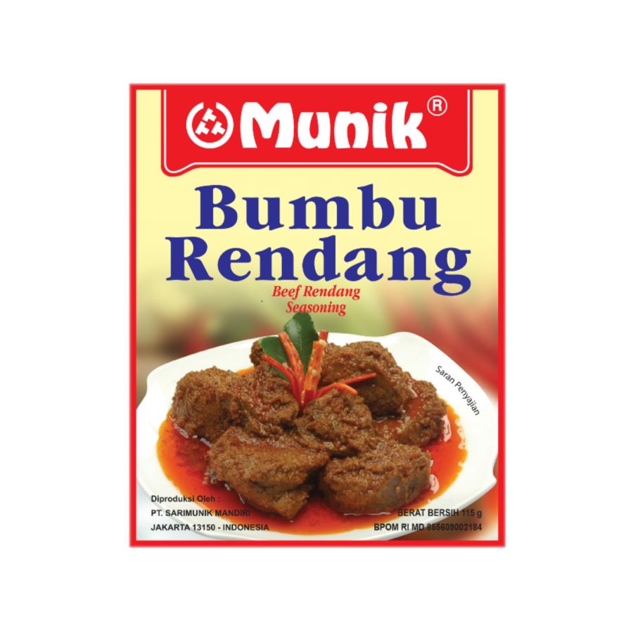 Munik Bumbu Rendang 115gram