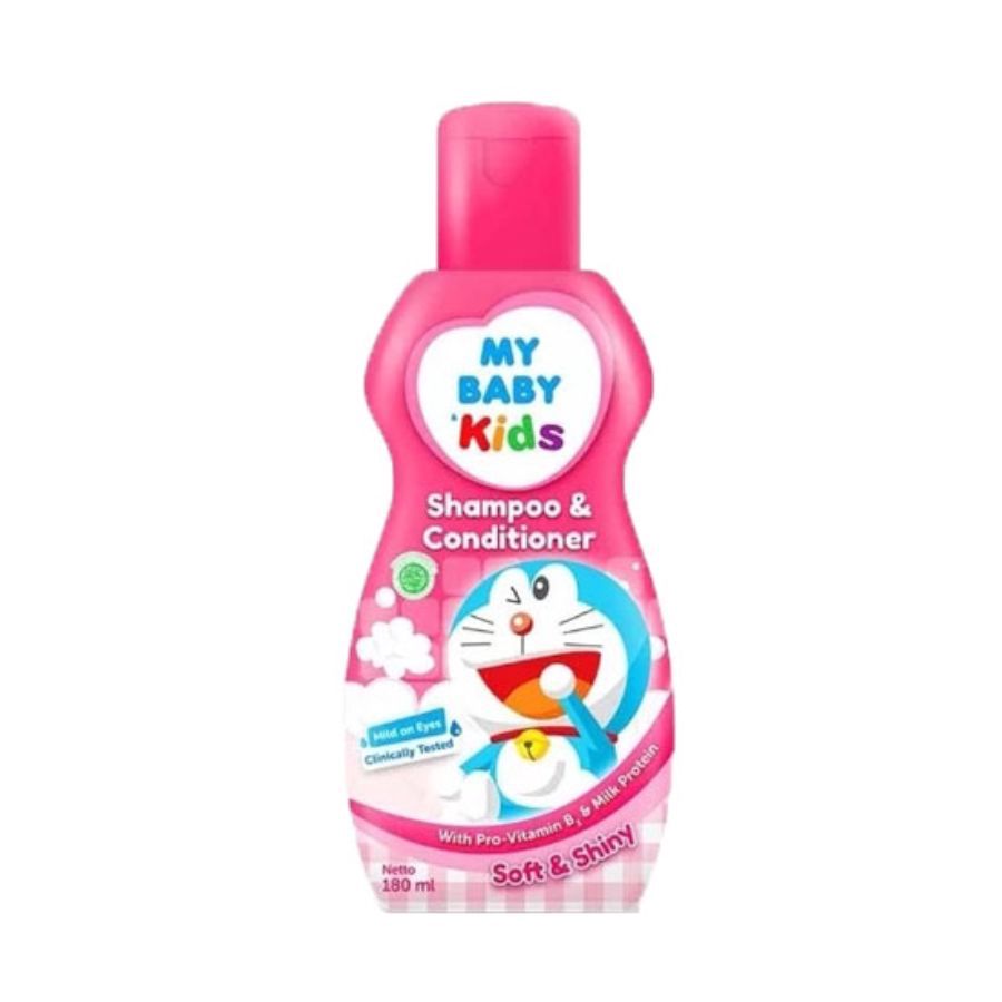 My Baby Kids Soft & Shiny Shampoo & Conditioner Bottle 180ml 180ml
