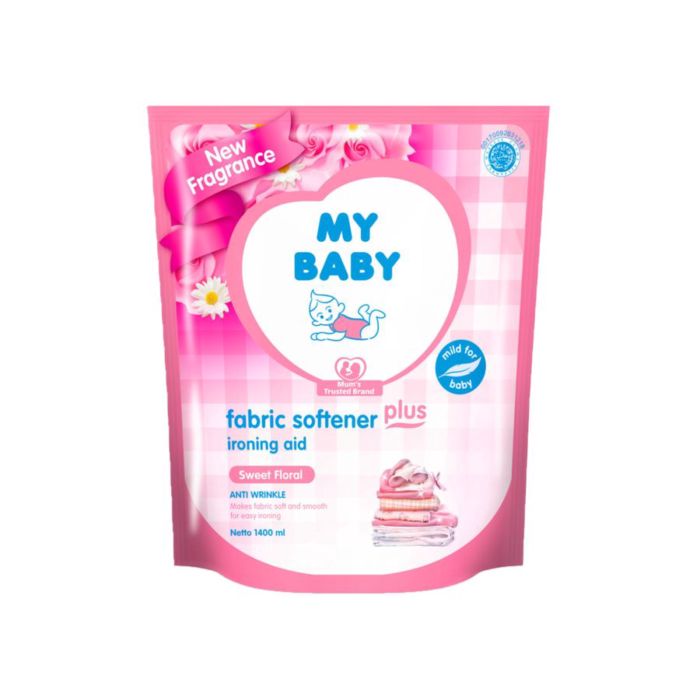 My Baby Softeenr Sweet Floral Kebersihan Bayi Refill