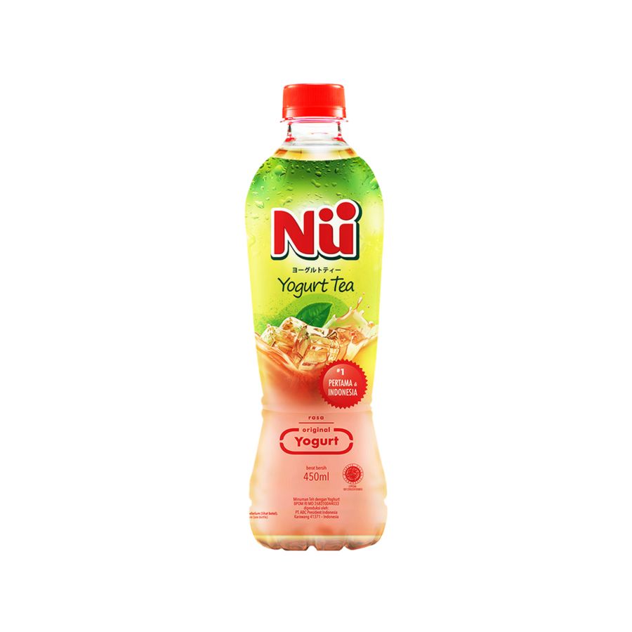 NU Yogurt Tea Rasa Original/Teh 450ml