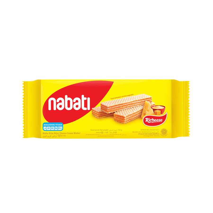 Nabati Richeese Krim Keju/Wafer 110gram