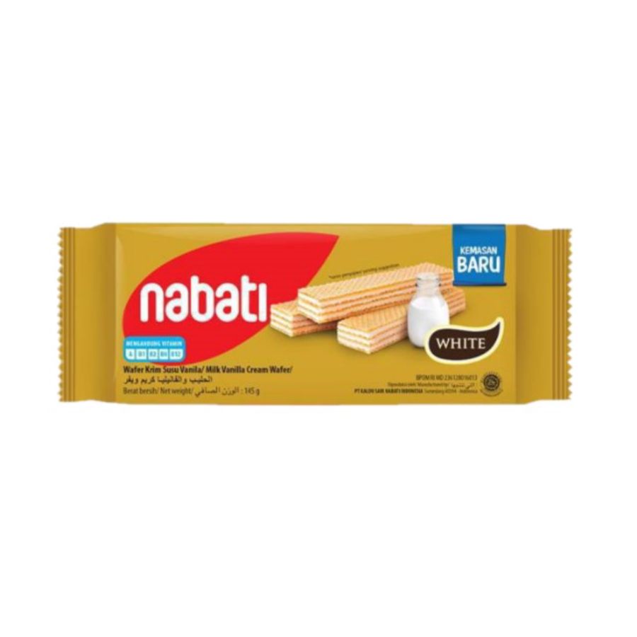 Nabati Wafer Richoco White 122gram