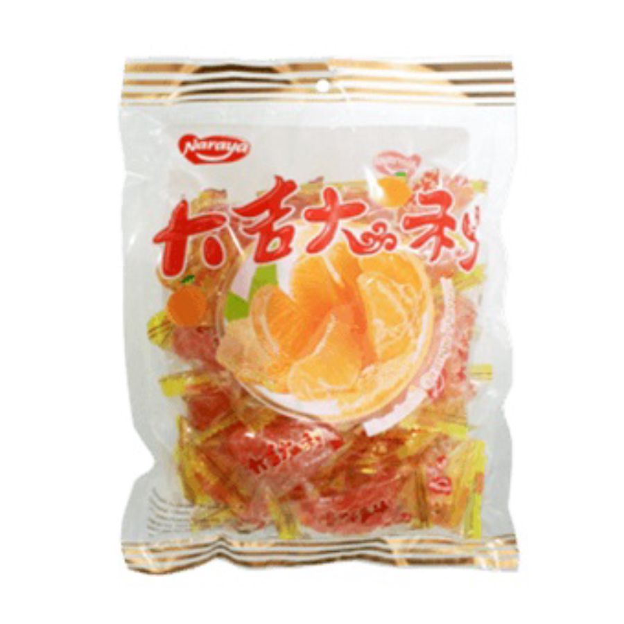 Naraya Orange Jelly Candy Bag 500gram