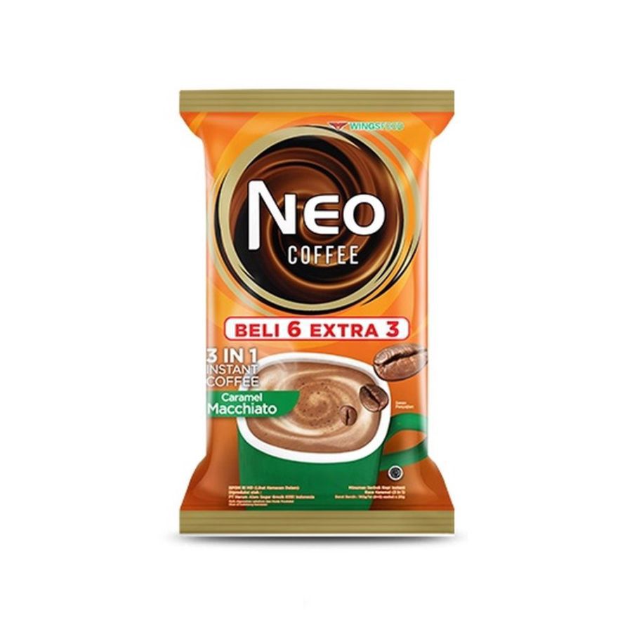 Neo Coffee Caramel Machiato Instant Sachet 10 x 20gr 200gram 200gram