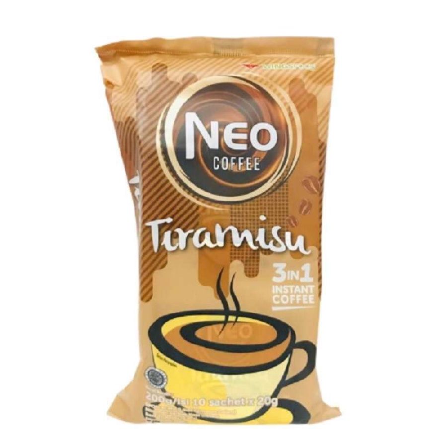 Neo Coffee Tiramisu 3in1 Instant Bag 20gr x 9 sachet/Kopi Bubuk 180gram