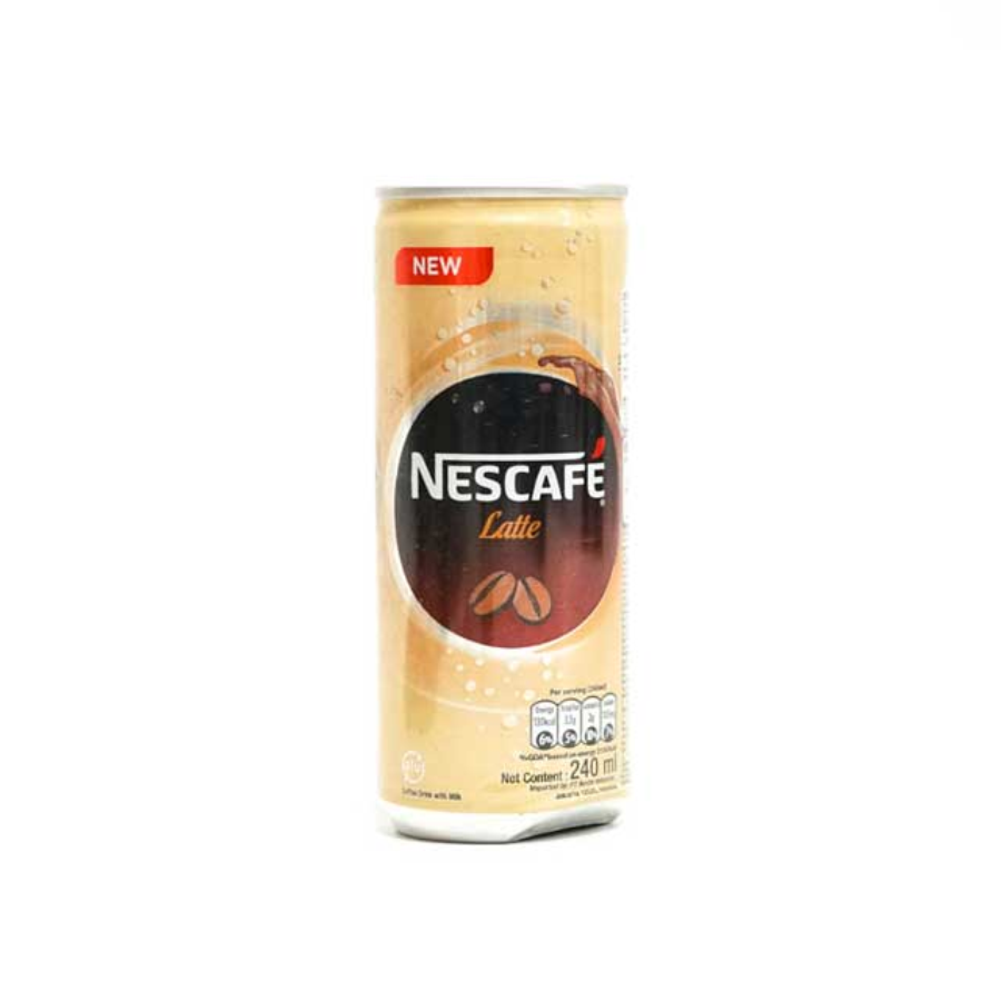 [INVALID] Nescafe Latte Can 240ml/Kopi 240ml