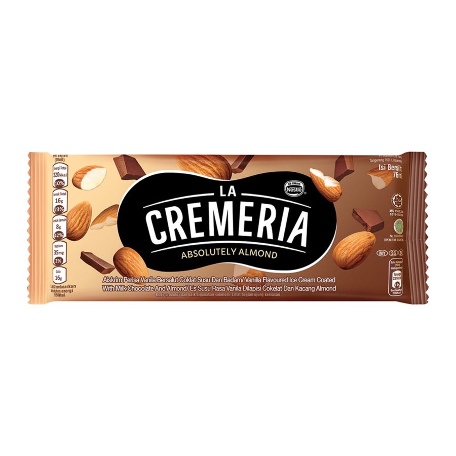 Nestle Lacremeria Absolutely Almond Ice Cream 76ml
