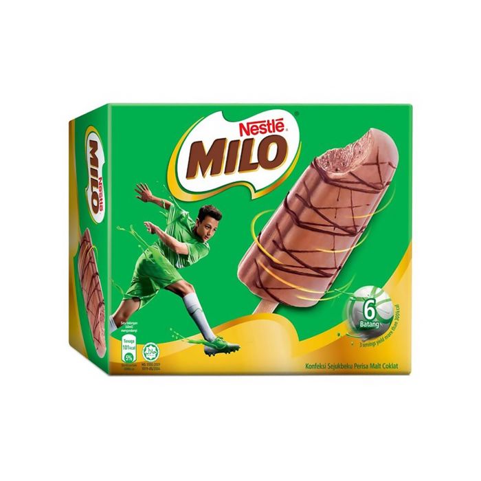 Nestle Milo Stick Ice Cream Multipack 6x60ml/Es Krim