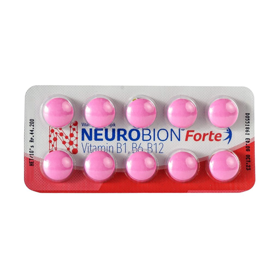 Neurobion Forte Vitamin B Complex Strip 10tablet