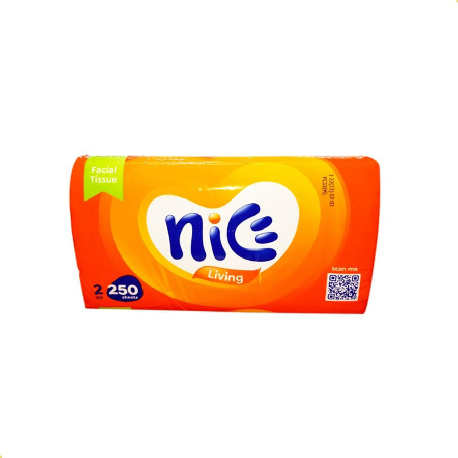 Nice Facial Tissue Softpack 250sheets/Tisu Wajah 1pcs