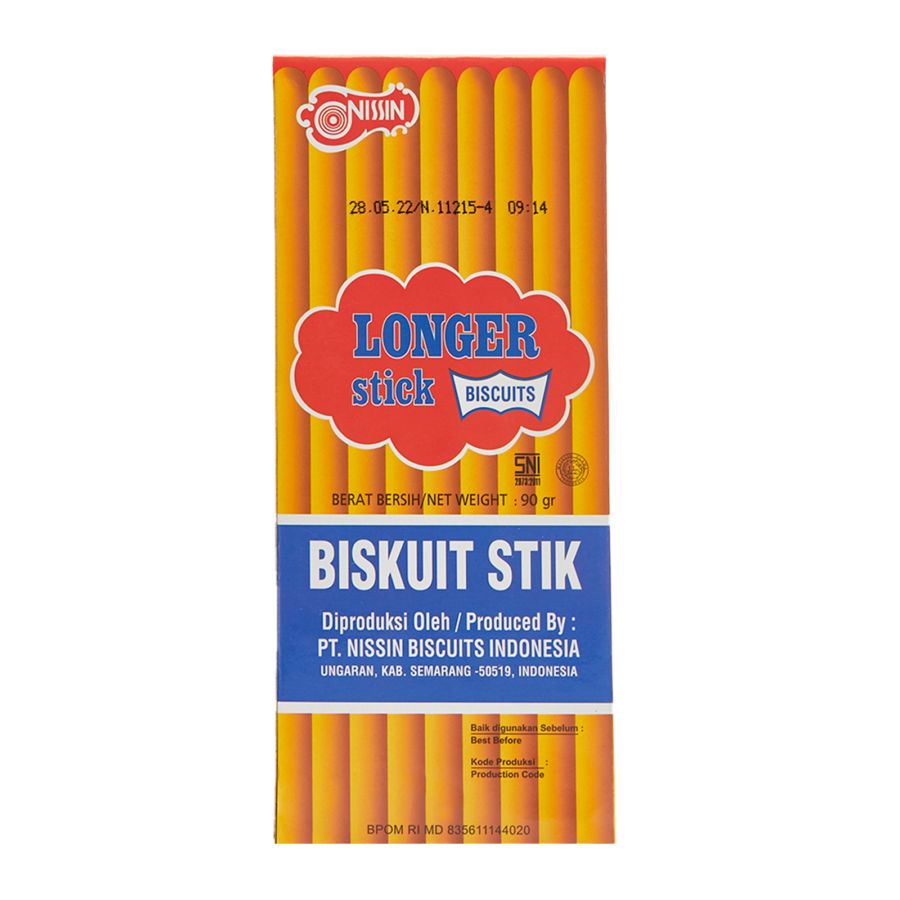 Nissin Longer Stick Biskuit 115gram