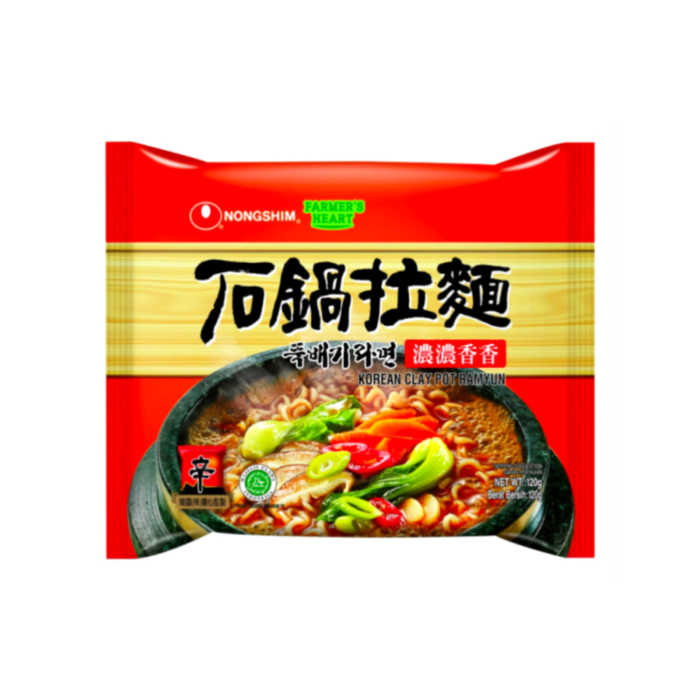 Nongshim Korean Claypot Ramyun/Mie Instan
