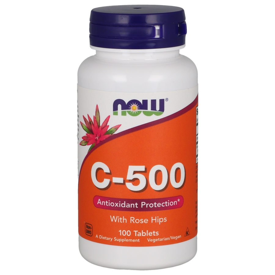 Now Foods C-500 With Rose Hips 100tablet