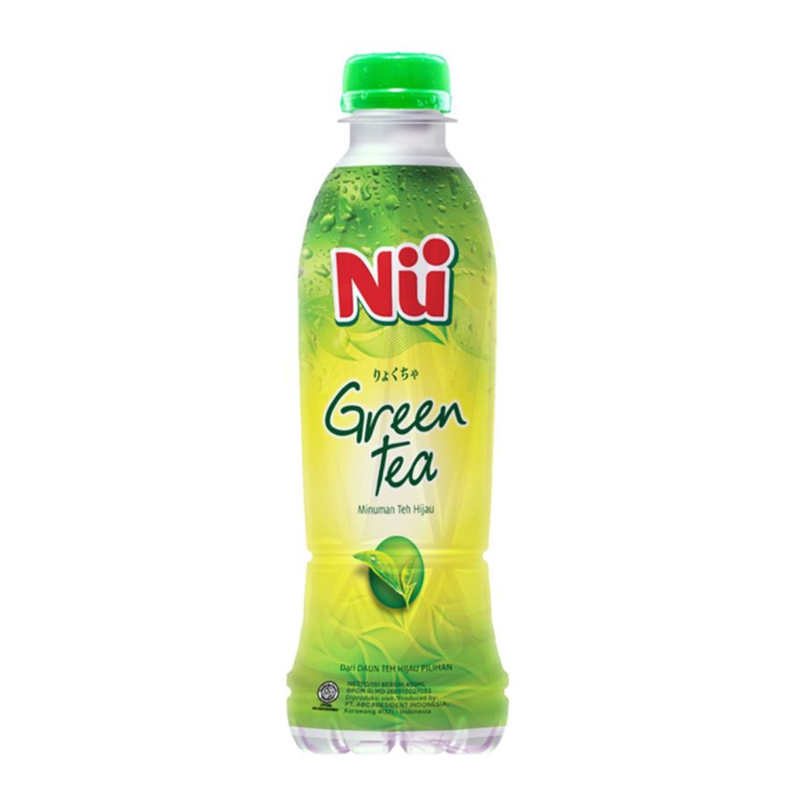 Nu Green Tea Original/Teh 450ml