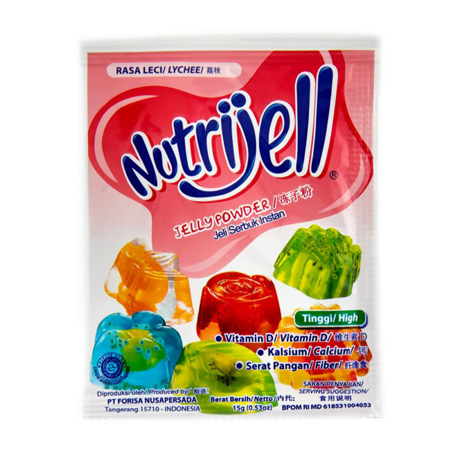 Nutrijell Leci Sachet 15gram