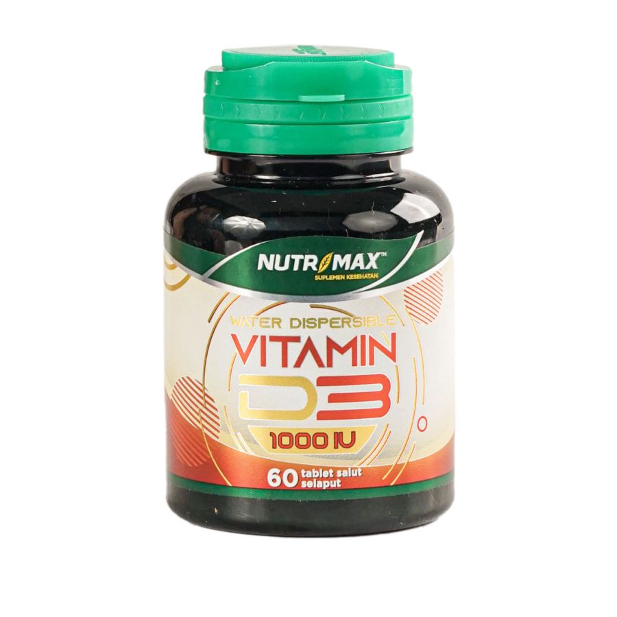 Nutrimax Vitamin D3 1000IU 60tablet