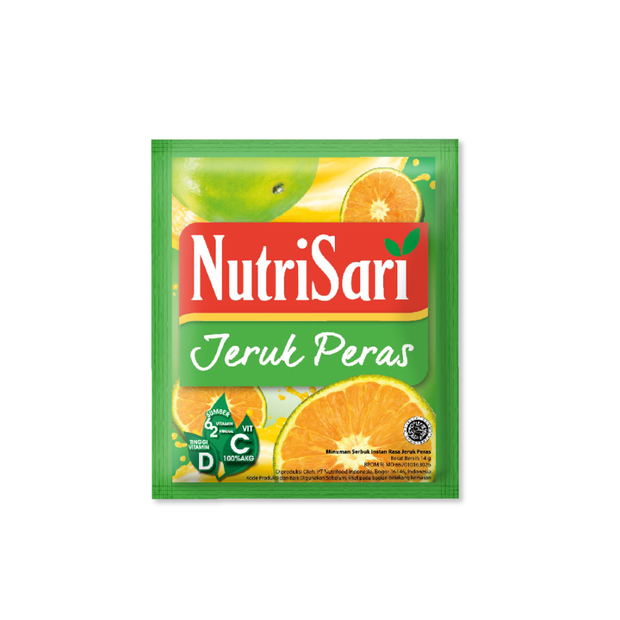 Nutrisari Jeruk Peras 14gr x 40 Sachet