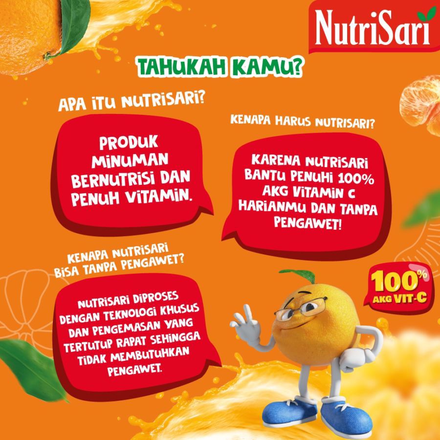 Nutrisari Jeruk Peras 14gr 40sachets