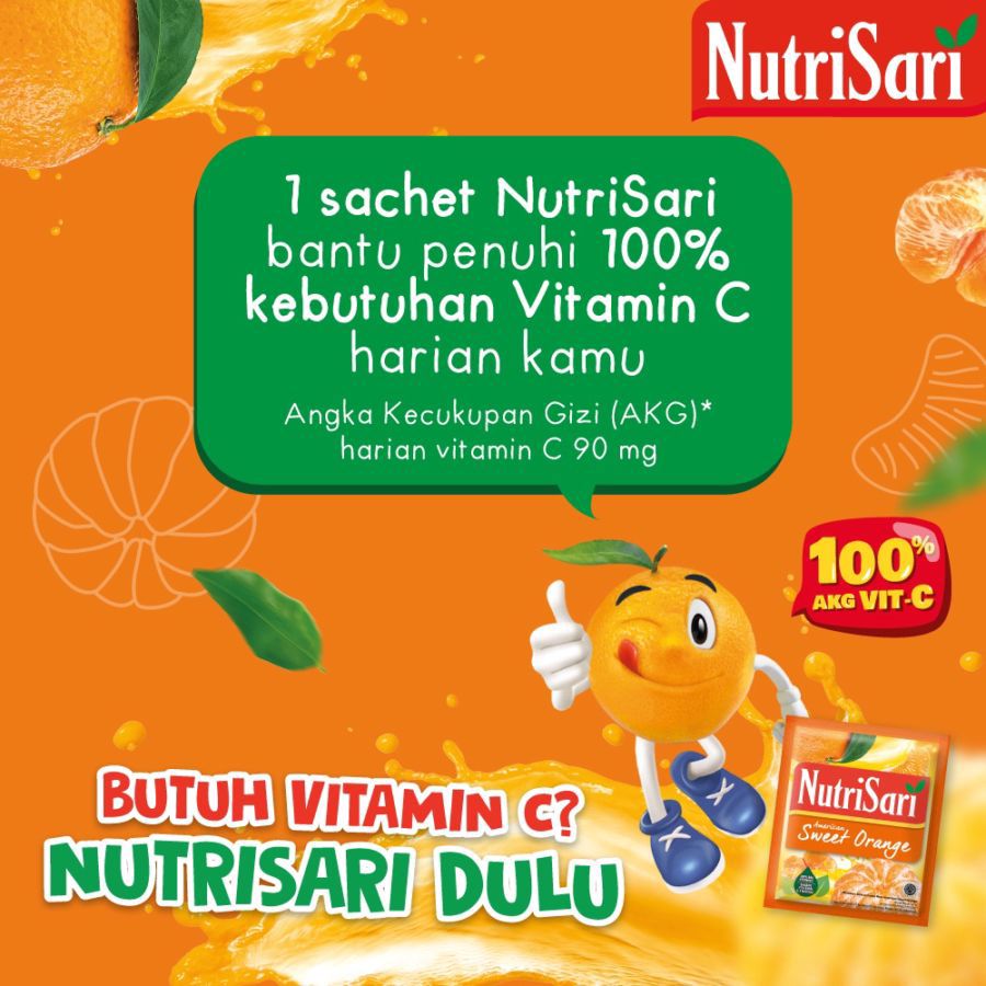 Nutrisari Jeruk Peras 14gr 40sachets