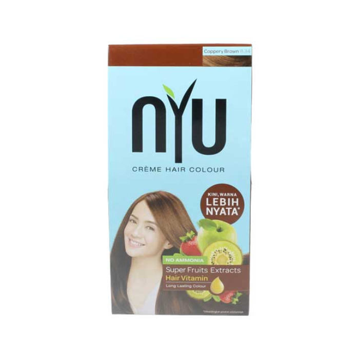NYU Creme Hair Colour Coppery Brown