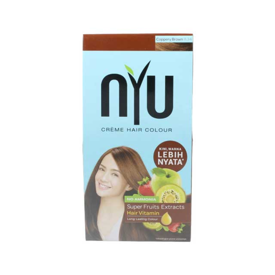 NYU Creme Hair Colour Coppery Brown 30ml