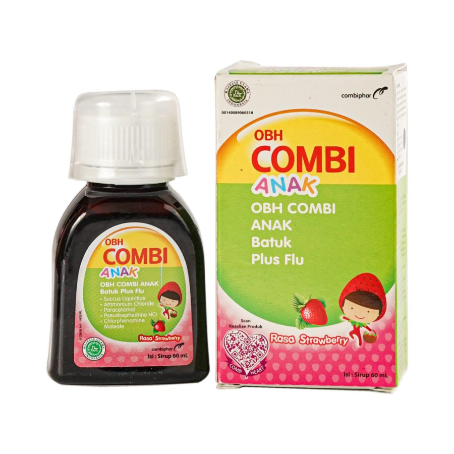 OBH Combi Anak Strawberry 60ml