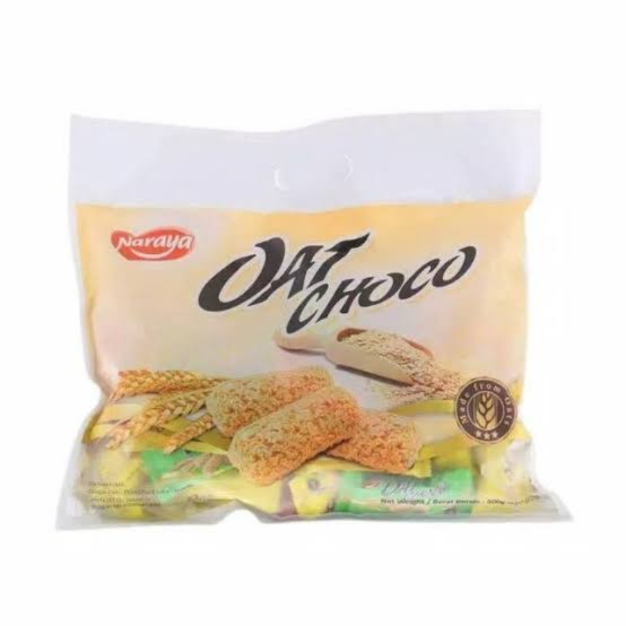 Naraya Oat Choco Snack Gandum Oatmeal Bag 400gram