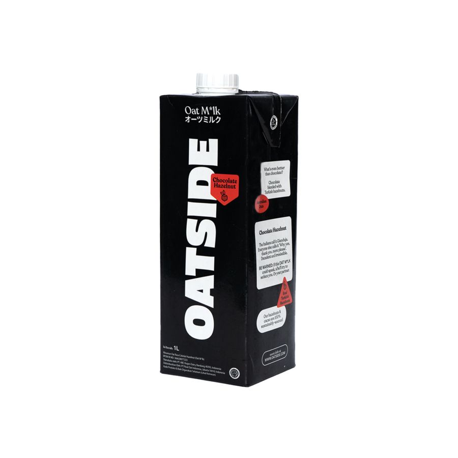 Oatside Oat Milk Chocolate Hazelnut/Susu Oat 1000ml