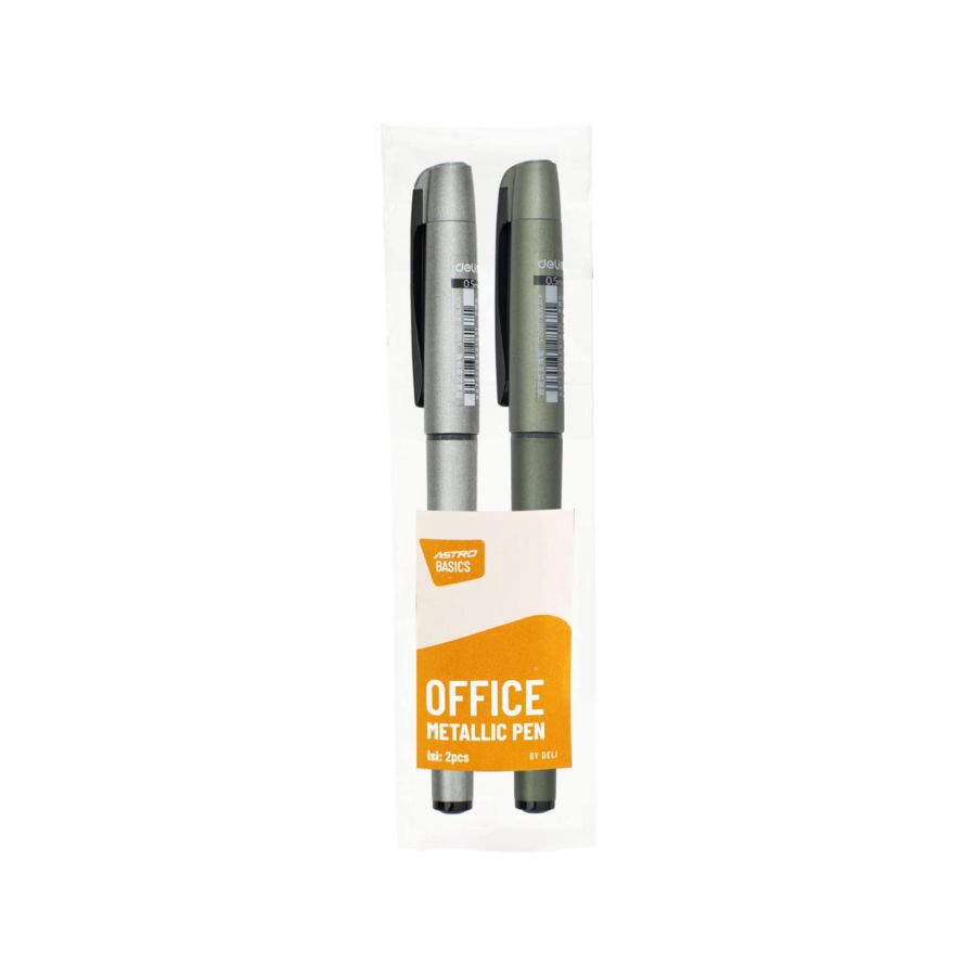 Office Pulpen Metallic Mix2 - Astro Basics 1packs