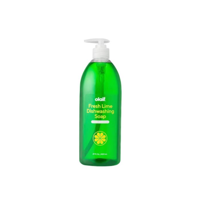 Olaif Dishwashing Soap Fresh Lime Bottle