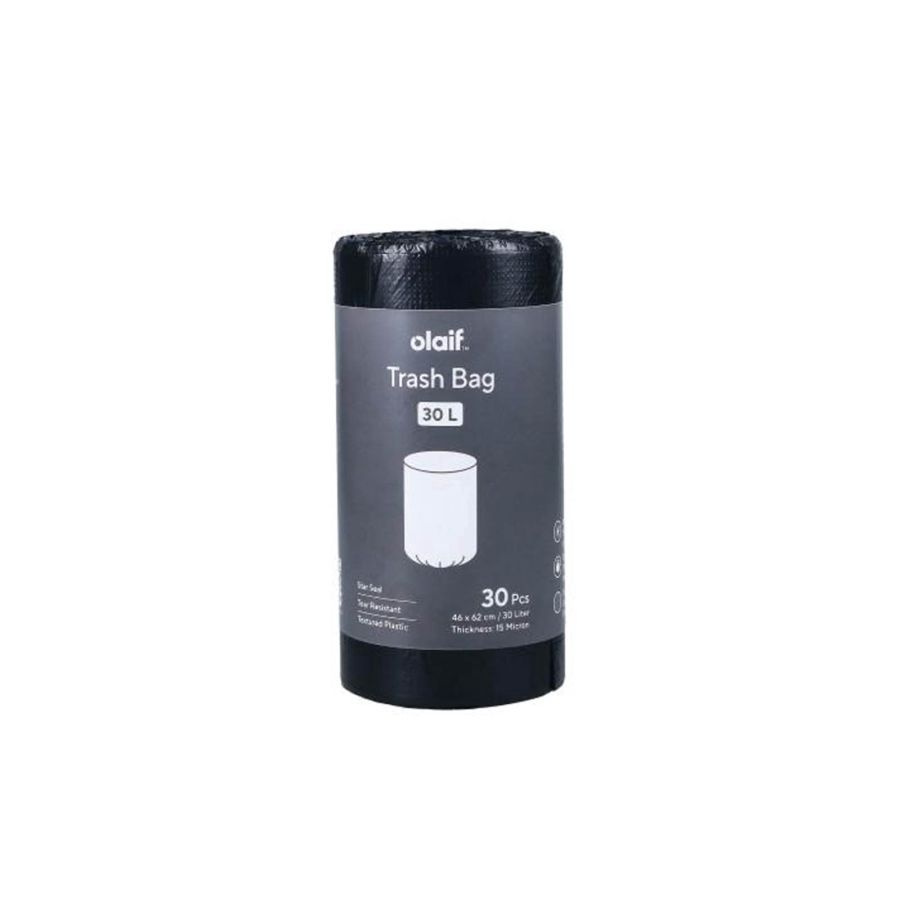 Olaif Trash Bag Hitam 30L (30pcs)