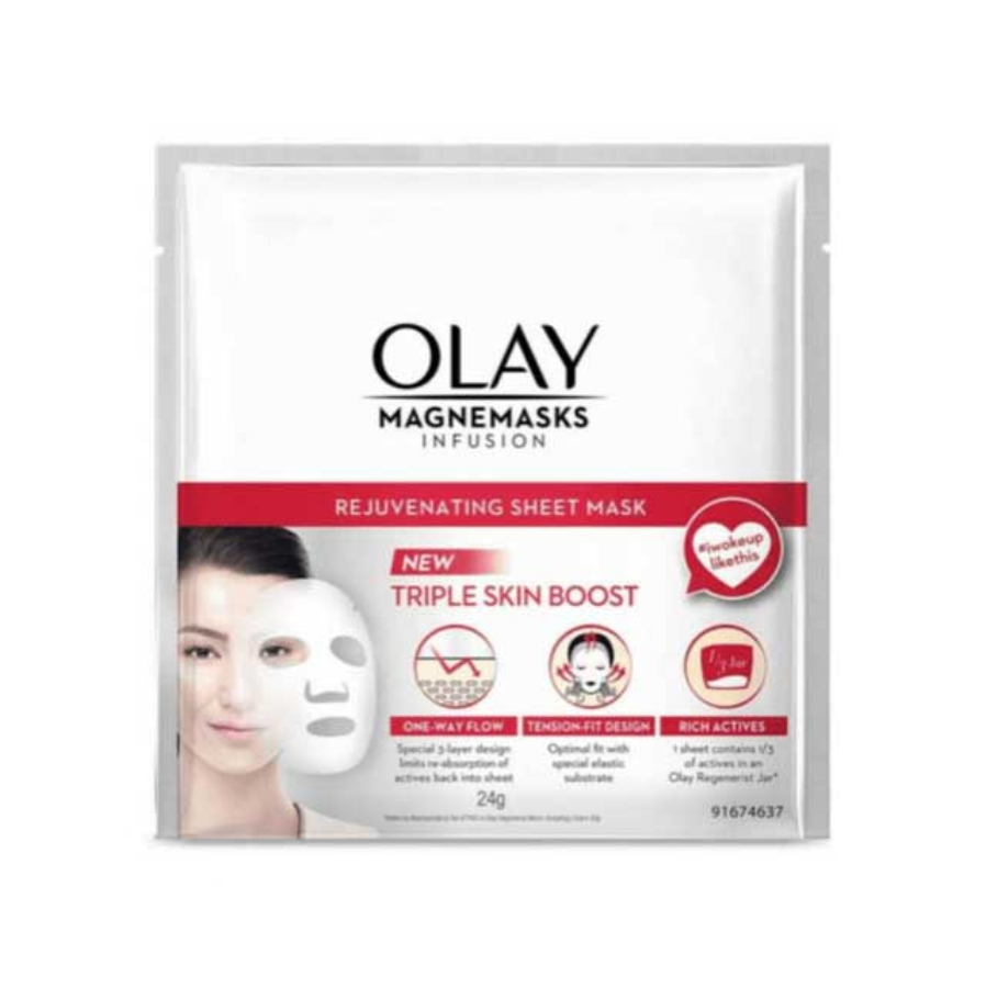 Olay Magnemask Infusion Rejuvenating Sheet Mask 24gram