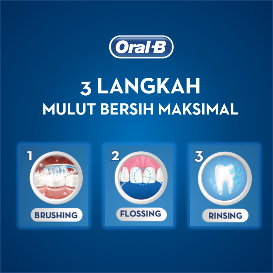 Oral-B All Round 123 Clean Soft Toothbrush 1 packs 2pcs
