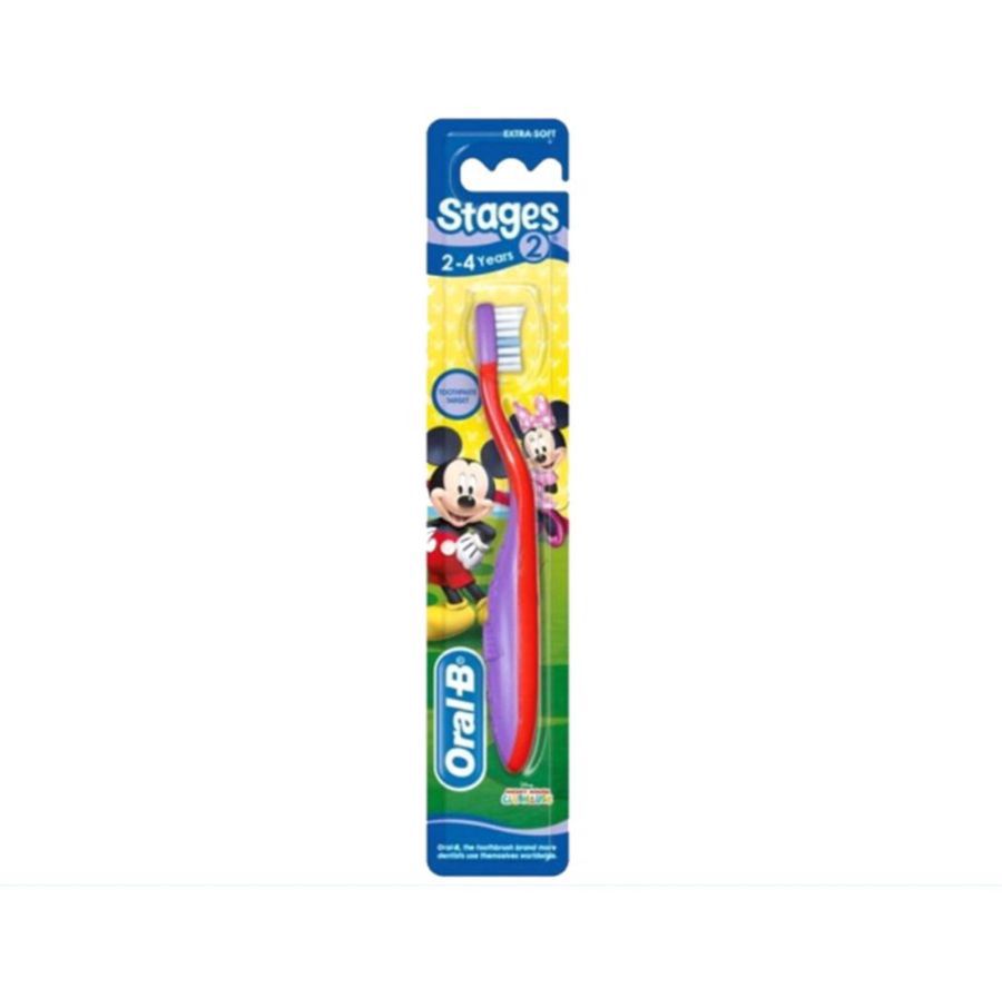 Oral-B Toothbrush Anak Stages 2 Mickey (2-4 tahun)/Sikat Gigi 1pcs