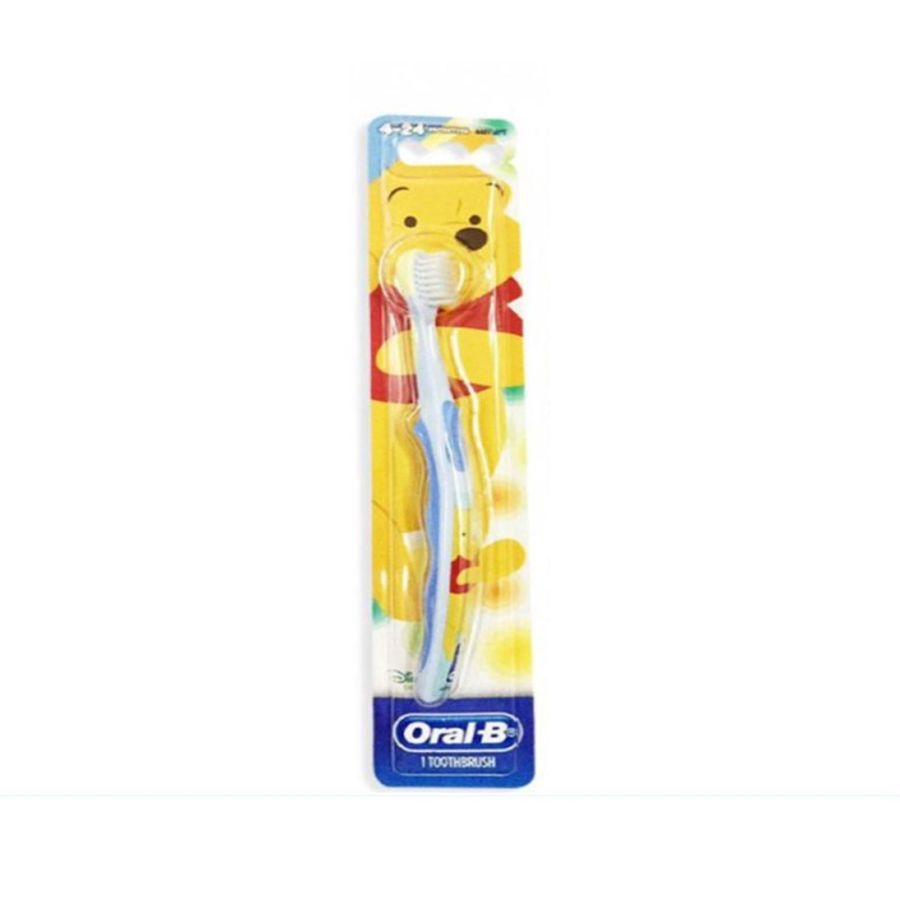 Oral-B Toothbrush Stages 1 The Pooh (4-24 bulan)/Sikat Gigi 1pcs