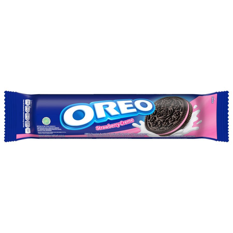 Oreo Biskuit Strawberry/Biscuit 119gram