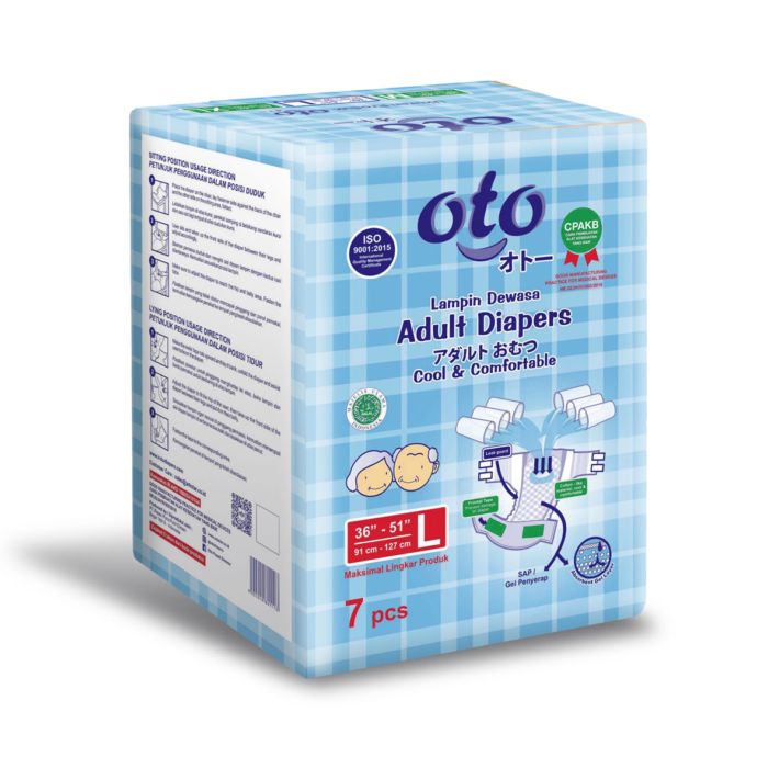 Oto Adult Diapers L7 Perekat Popok Dewasa 1pack