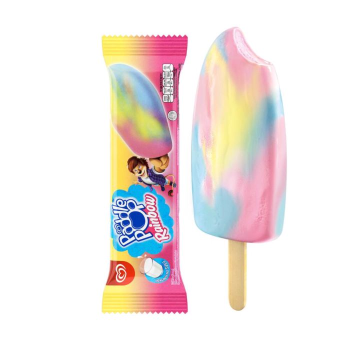 Paddle Pop Rainbow Ice Cream - Es Krim Walls