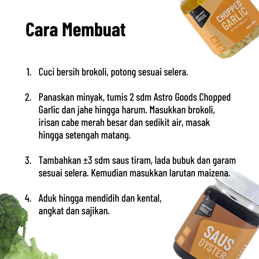 Paket Masak Cah Brokoli  1pcs