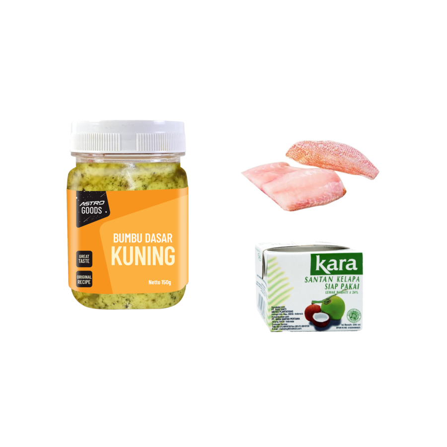 Paket Masak Kari Ikan Fillet 1pcs