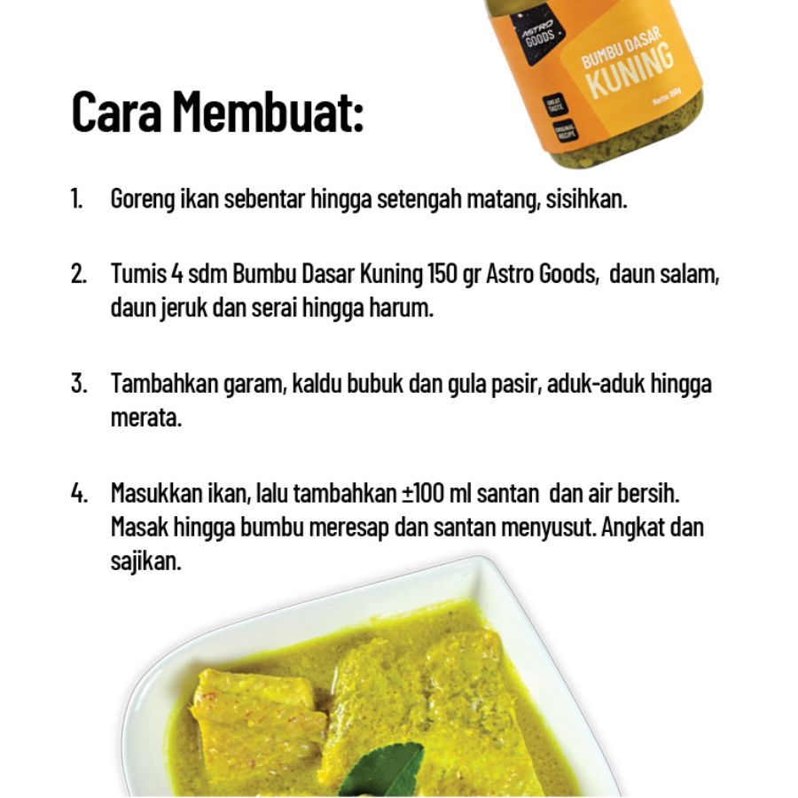 Paket Masak Kari Ikan Fillet 1pcs