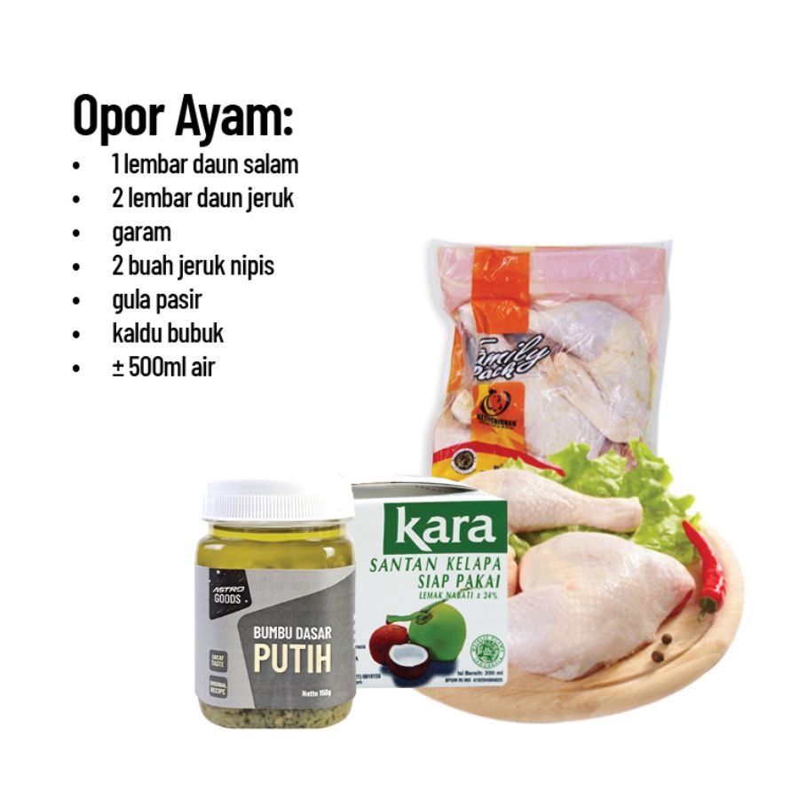 Paket Masak Opor Ayam - OFF 1pcs