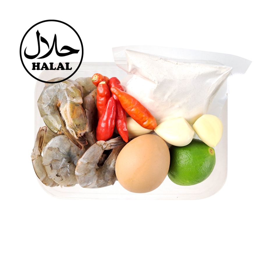 Paket Masak Udang Telor Asin