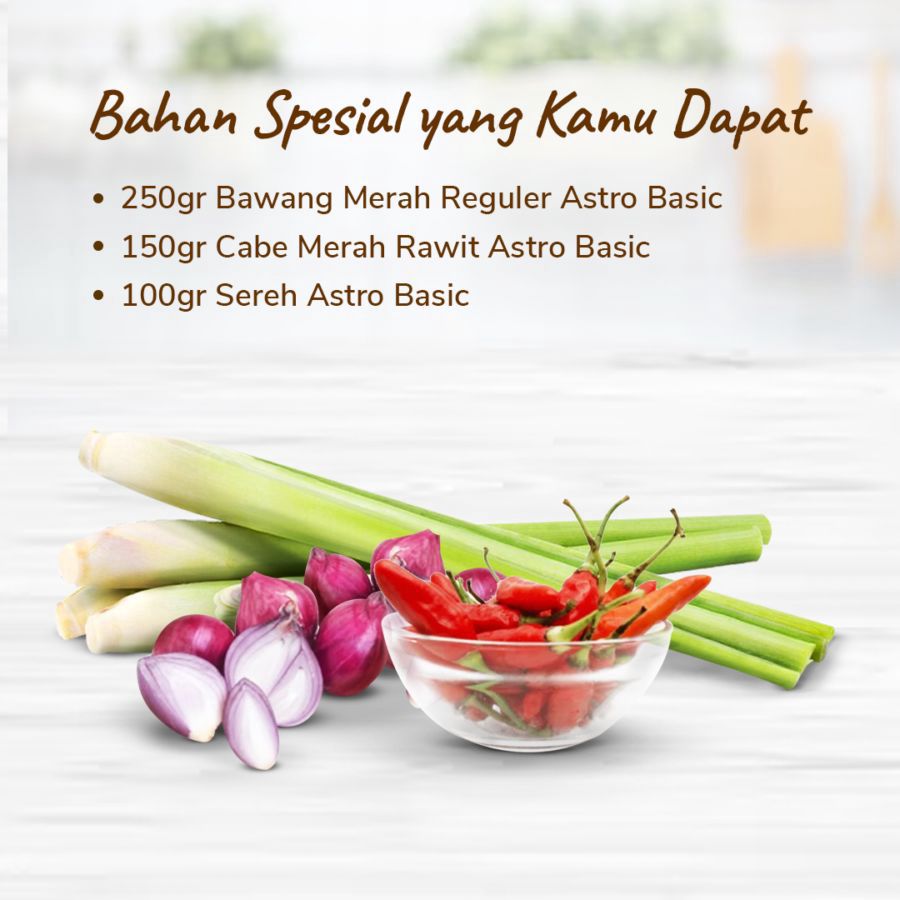 Paket Spesial Bahan: Sambal Matah 1pcs