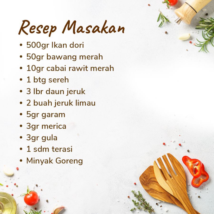 Paket Spesial Bahan: Sambal Matah 1pcs