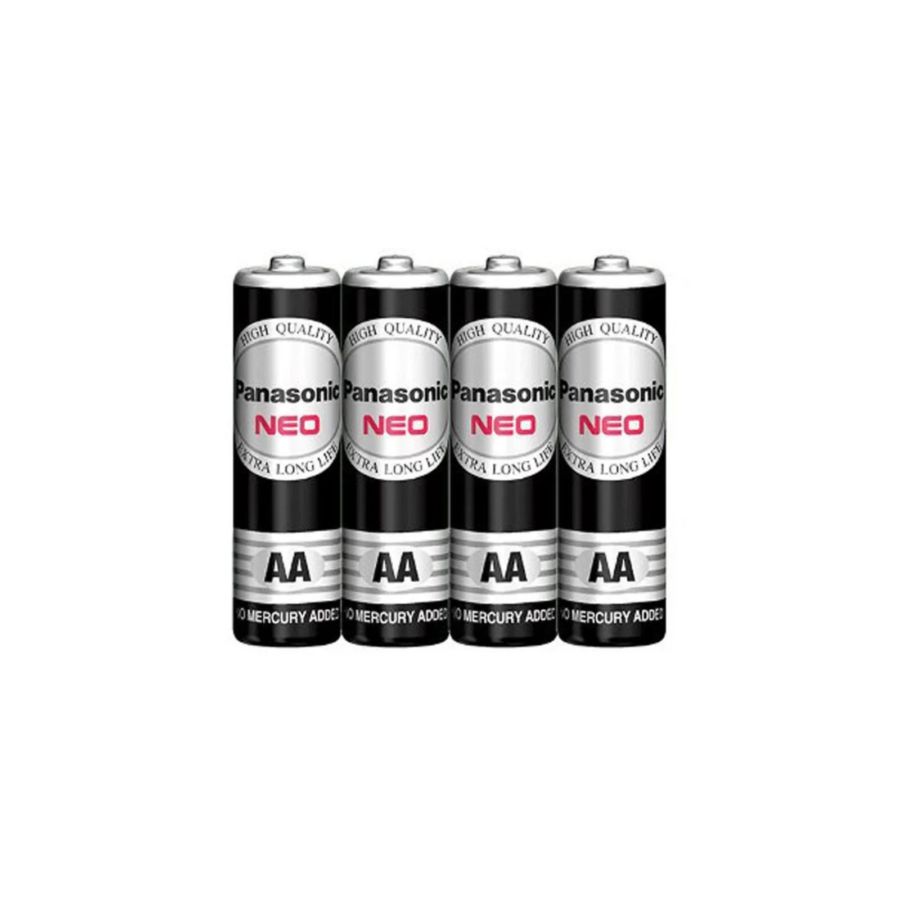 Panasonic Neo Extra Longlife Hitam UM3N Baterai AA 1.5 V 4pcs