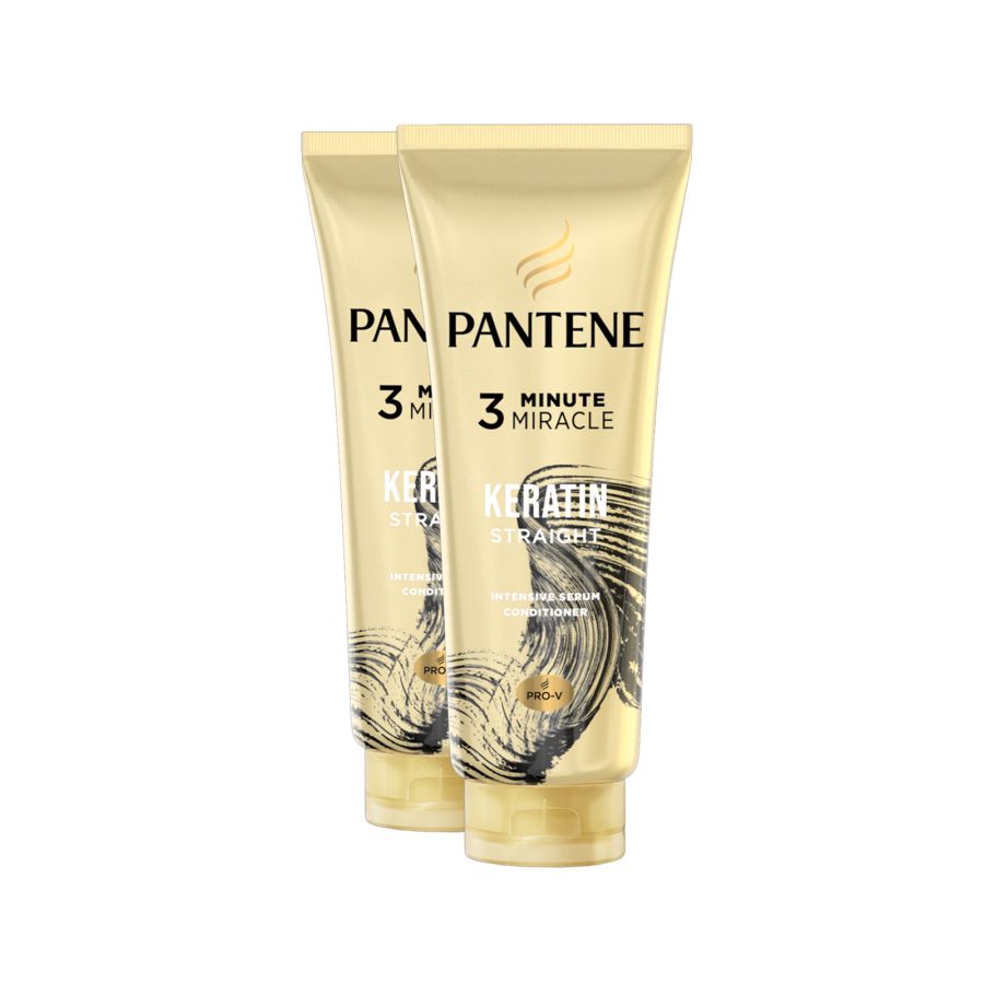Pantene Conditioner Miracles Keratin Glow Daily Hair Supplement 150ml 2bottles