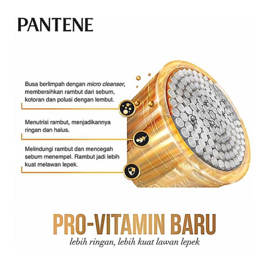 Pantene Shampoo Hair Fall Control/Anti Rambut Rontok 290ml