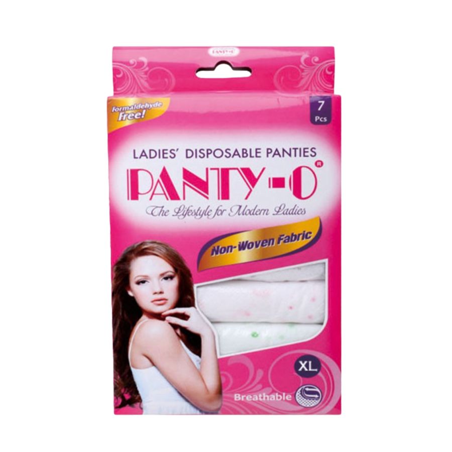 Panty-O Disposable Ladies XL 7's 1packs